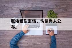乐鱼官网-张伟受伤离场，伤情尚未公布。