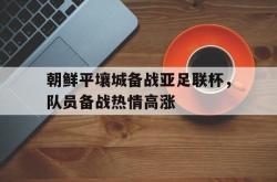 乐鱼官网-朝鲜平壤城备战亚足联杯，队员备战热情高涨
