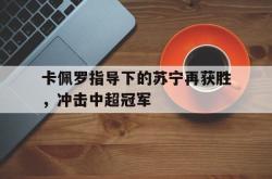 百家乐多台下注-卡佩罗指导下的苏宁再获胜，冲击中超冠军