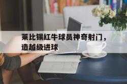 百家乐多台下注-莱比锡红牛球员神奇射门，造越级进球