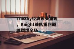 乐鱼官网-TheShy经典镜头重现，Knight战队重回巅峰燃爆全场！