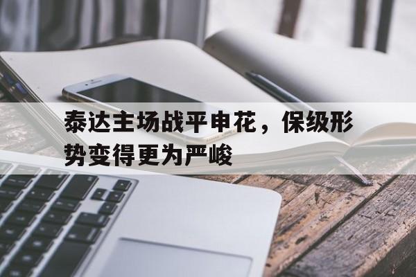 泰达主场战平申花，保级形势变得更为严峻